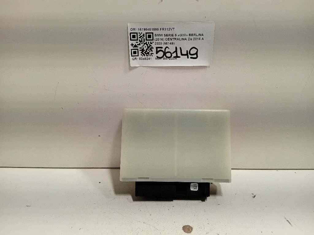 Centralina 16198481599 Bmw Serie 5 G30 Berlina 2016