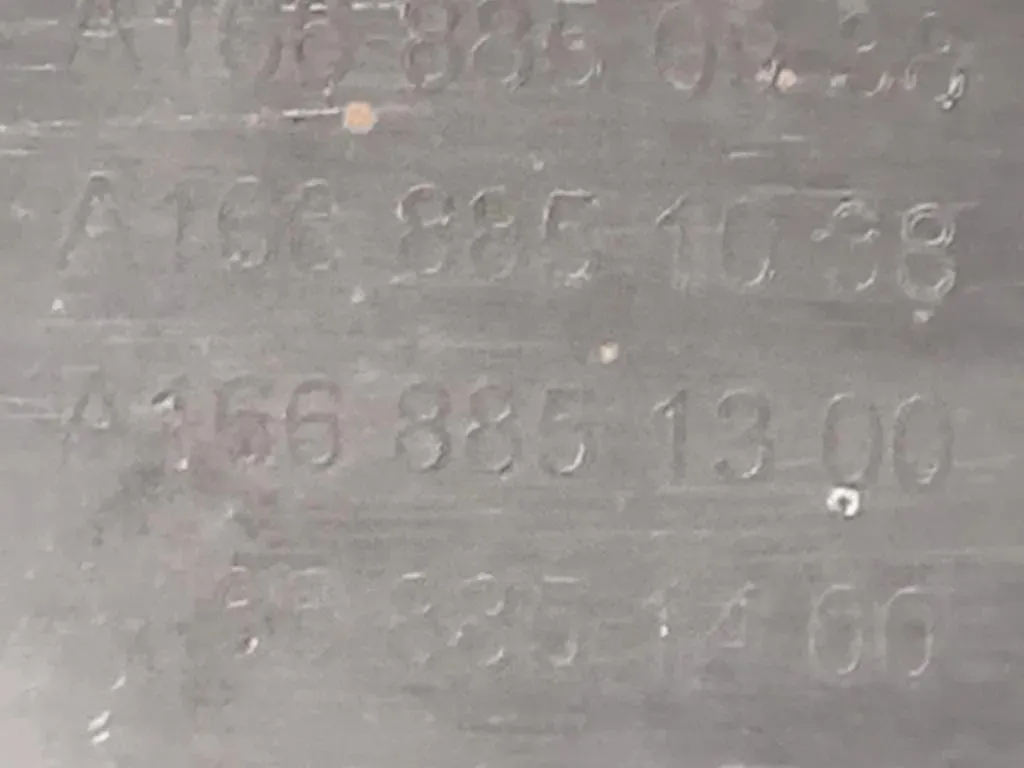 Paraurti POST A16688599259999 Mercedes Classe GLE W166 2015