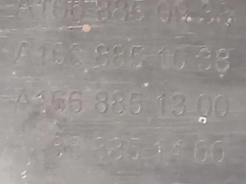 Paraurti POST A16688599259999 Mercedes Classe GLE W166 2015