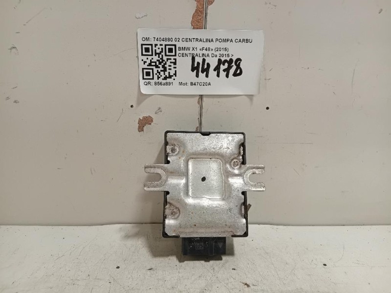 Centralina 7404880 02 CENTRALINA POMPA CARBURANTE Bmw X1 F48 2015