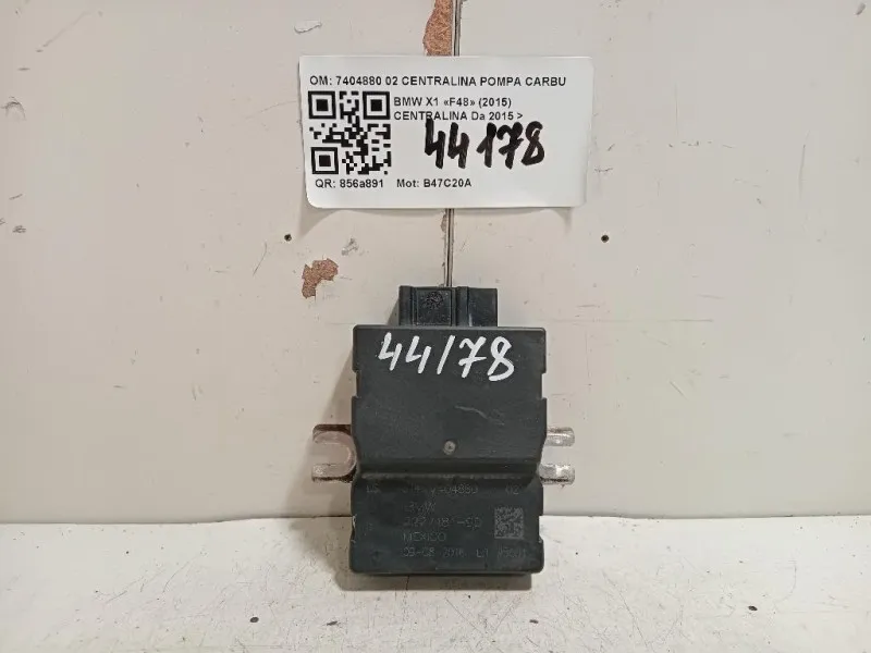 Centralina 7404880 02 CENTRALINA POMPA CARBURANTE Bmw X1 F48 2015