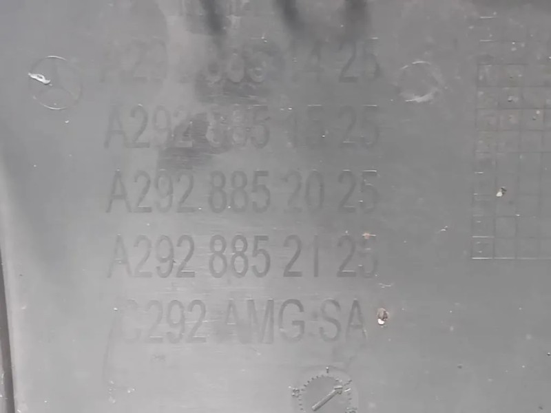 Paraurti POST A2928852025 Mercedes Classe GLE W166 2015