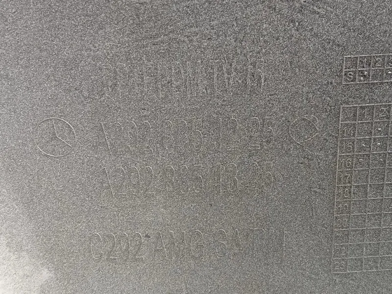 Paraurti POST A2928852025 Mercedes Classe GLE W166 2015