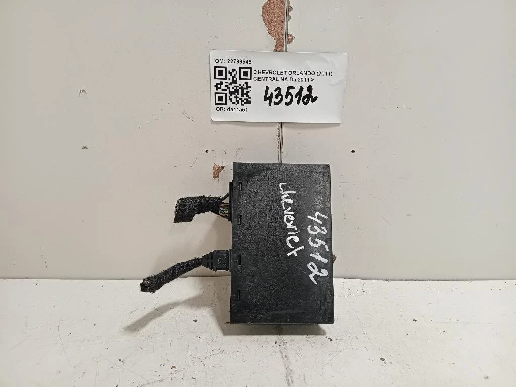 Centralina 22796545 MODULO ELETTRONICO Chevrolet Orlando 2011