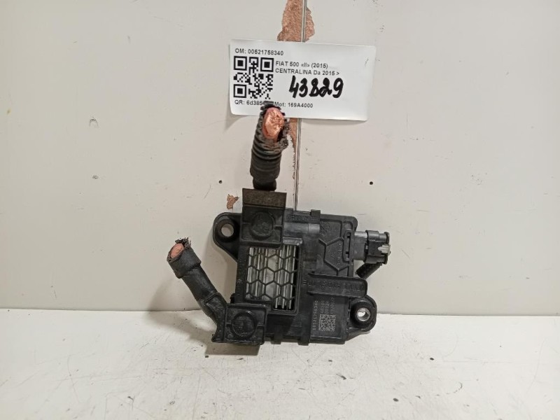 Centralina 00521758340 Fiat 500 II 2015