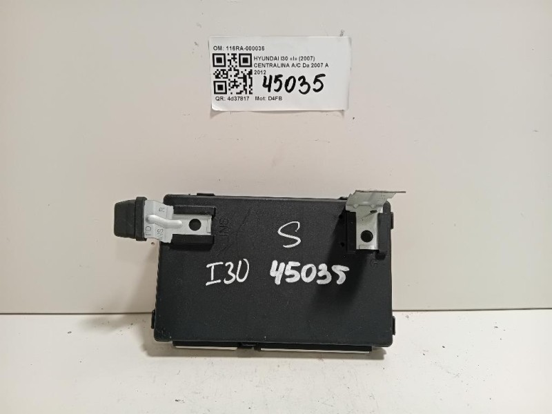 Centralina 116RA-000036 Hyundai I30 I 2007