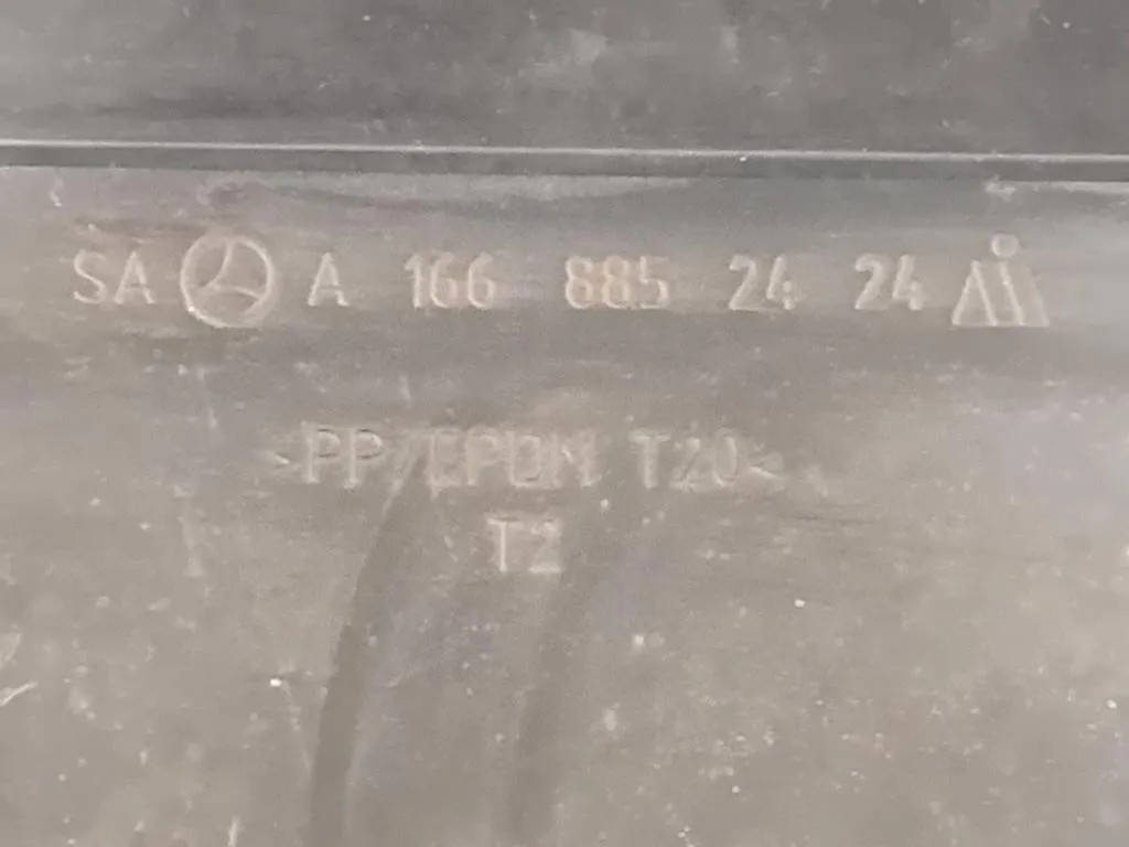 Paraurti POST A166885032599 Mercedes Classe ML W166 2012