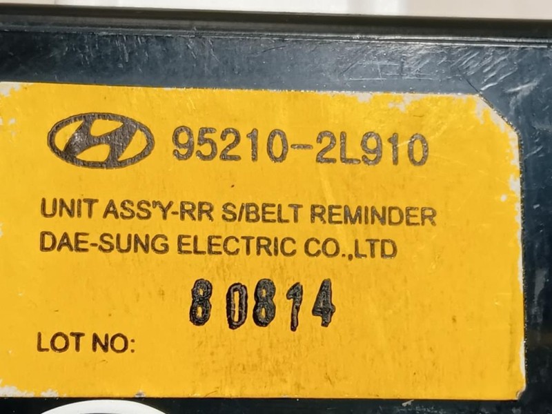 Centralina 95210-2L910 Hyundai I30 I 2007