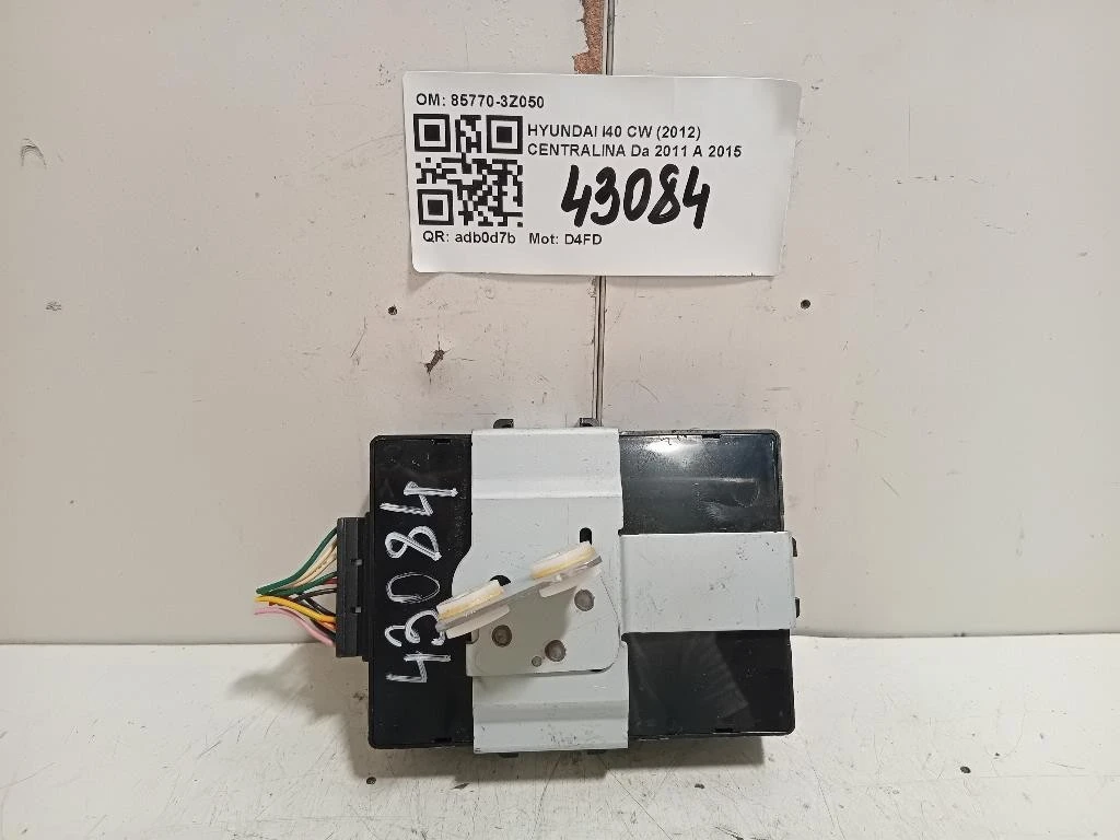 Centralina 95770-3Z050 Hyundai I40 CW 2012