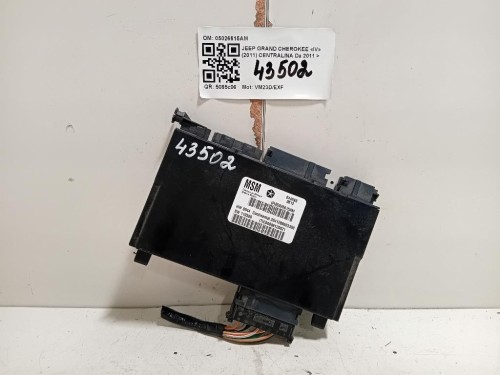 Centralina 05026615AM COMANDO SEDILE Jeep Grand Cherokee IV 2011
