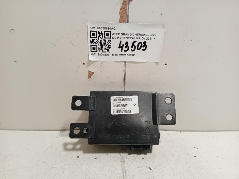 Centralina 56038890AG EP ANGOLO MORTO Jeep Grand Cherokee IV 2011