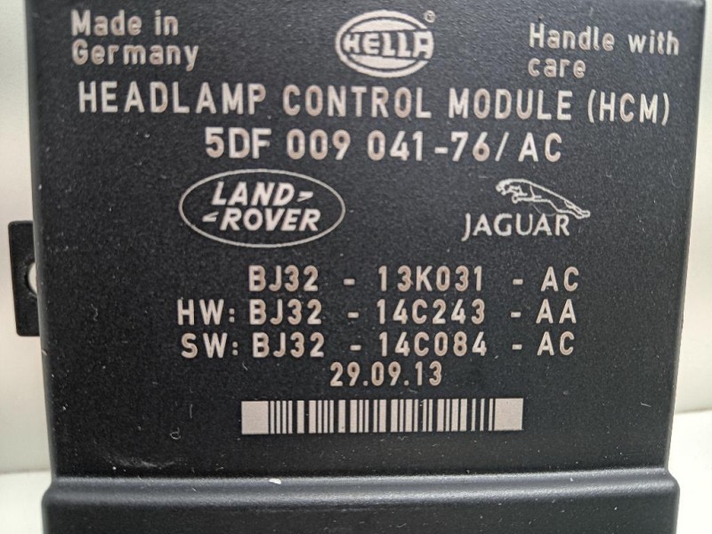 Centralina BJ32-13K031-ACCENTRALINA FARI Land Rover Range Rover Evoque I 2011