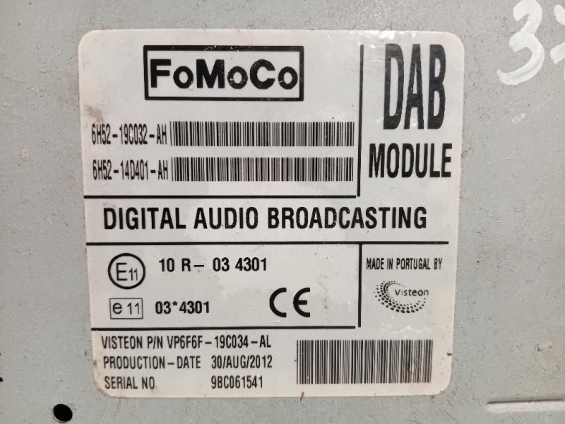 Centralina 6H52-19C032-AH Land Rover Range Rover Evoque I 2011