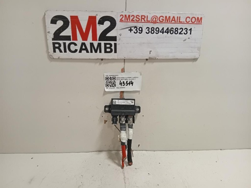 Centralina A0009822023 MODULO BATTERIA RELE Mercedes Classe C W204 2011