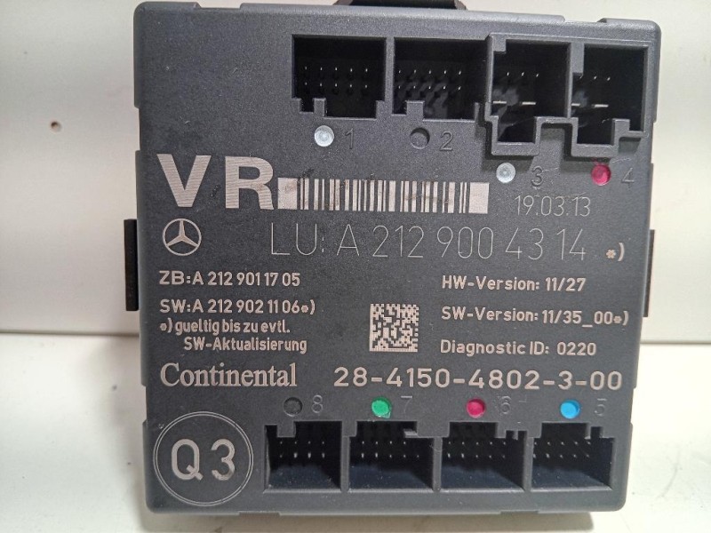 Centralina A 212 901 1705 Mercedes Classe C W204 2011