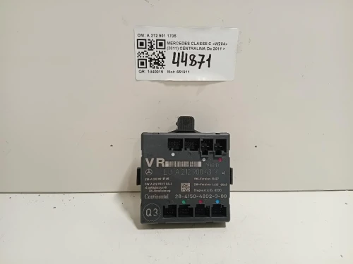 Centralina A 212 901 1705 Mercedes Classe C W204 2011