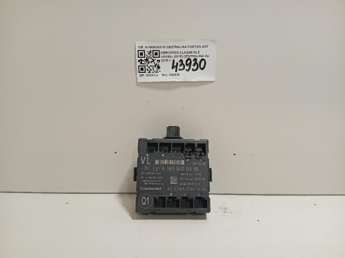Centralina A1669000318 CENTRALINA PORTAS ANTSX Mercedes Classe GLE W166 2015