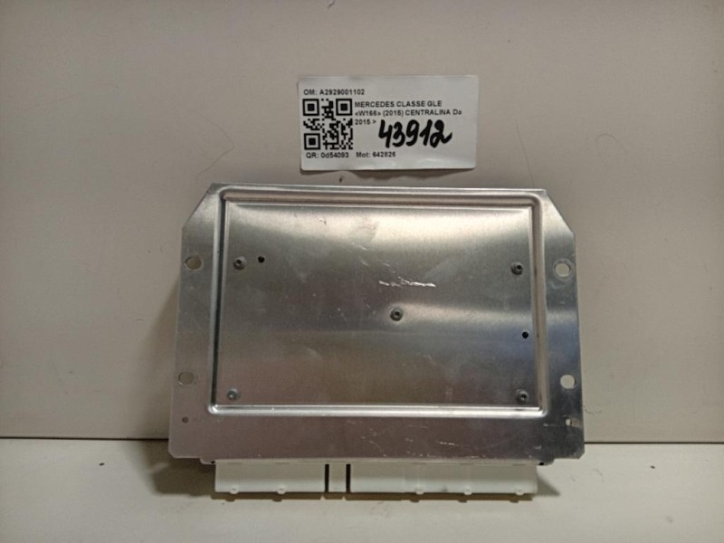 Centralina A2929001102 Mercedes Classe GLE W166 2015