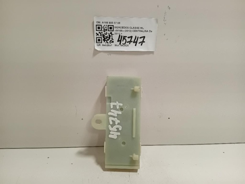 Centralina A166 900 37 08 Mercedes Classe ML W166 2012