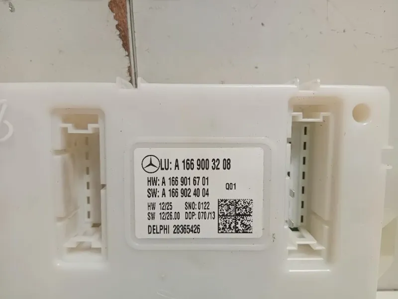 Centralina A1669003208 Mercedes Classe ML W166 2012