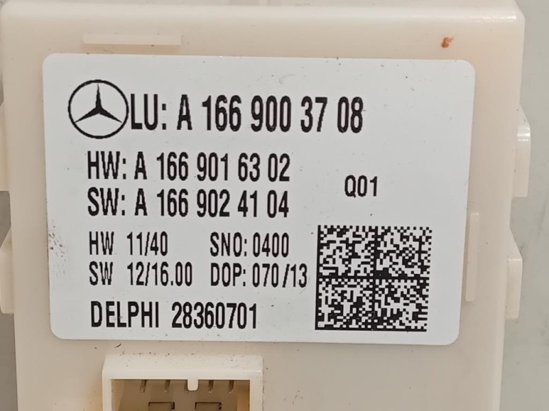 Centralina A1669016302 Mercedes Classe ML W166 2012