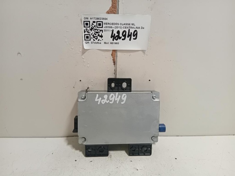 Centralina A1729023604 Mercedes Classe ML W166 2012