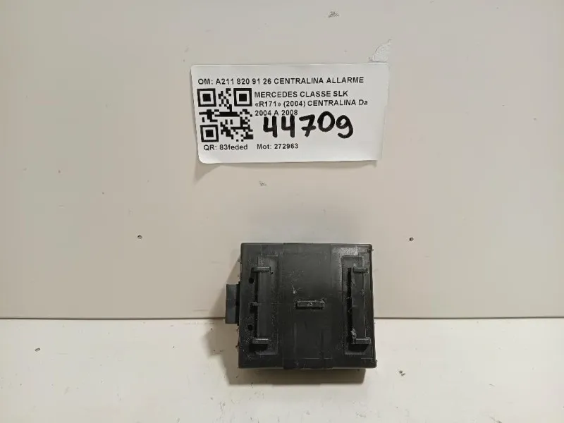 Centralina A211 820 91 26 CENTRALINA ALLARME Mercedes Classe SLK R171 2004
