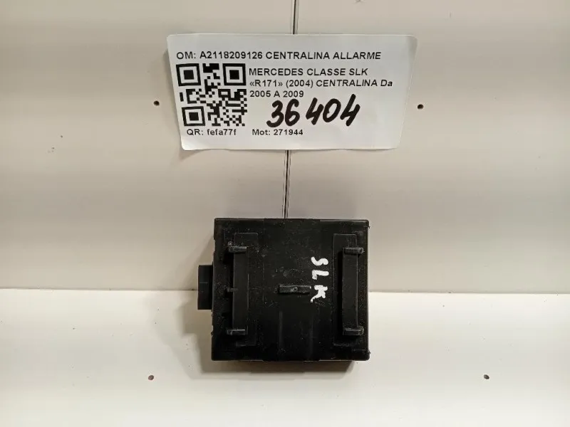 Centralina A2118209126 CENTRALINA ALLARME Mercedes Classe SLK R171 2004