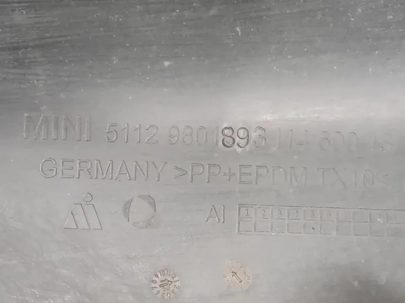 Paraurti POST 5112 9801893 Mini Countryman Cooper R60 2010