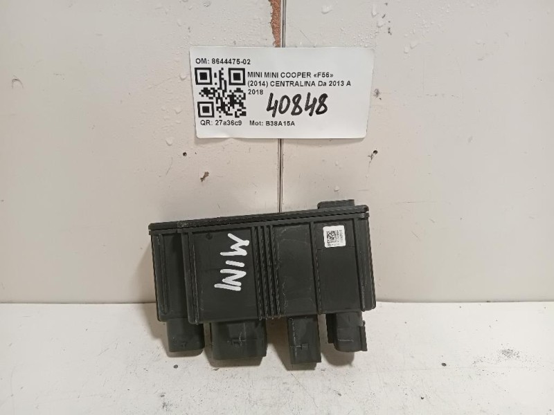 Centralina 8644475-02 Mini MINI Cooper F56 2014