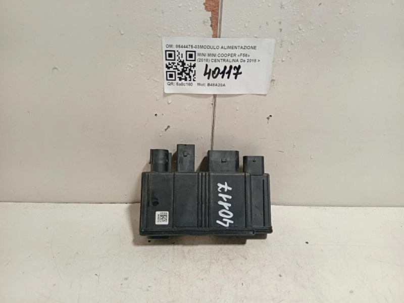 Centralina 8644475-03MODULO ALIMENTAZIONE Mini MINI Cooper F56 2018