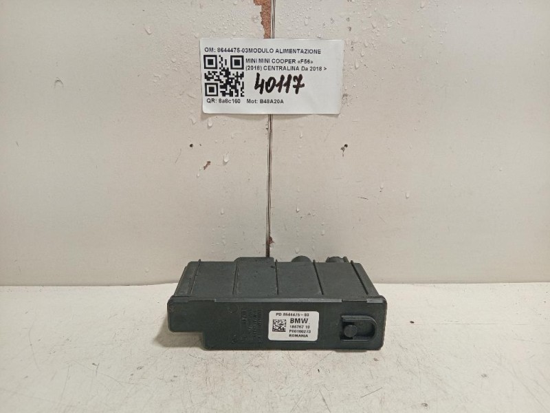 Centralina 8644475-03MODULO ALIMENTAZIONE Mini MINI Cooper F56 2018