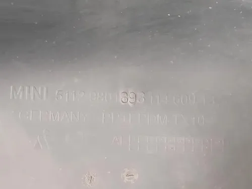 Paraurti POST 51129801893 Mini Countryman ONE R60 2014