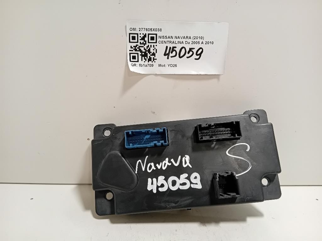 Centralina 277605X038 Nissan Navara 2010