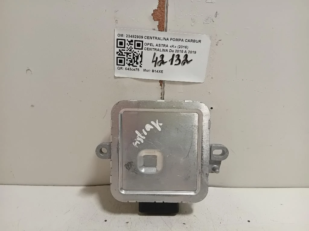 Centralina 23482909 CENTRALINA POMPA CARBURANTE Opel Astra K 2016