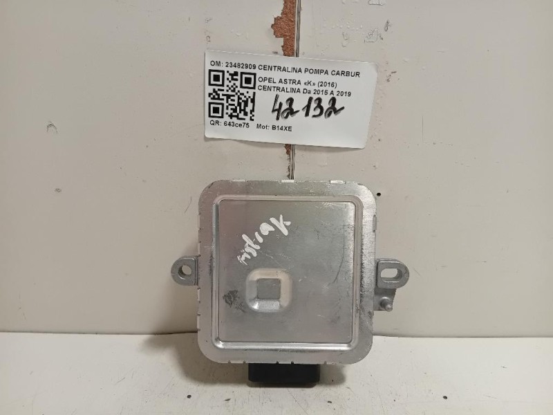 Centralina 23482909 CENTRALINA POMPA CARBURANTE Opel Astra K 2016
