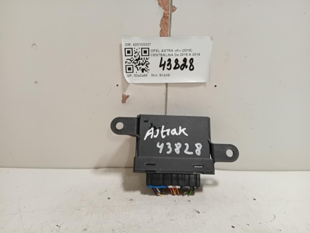 Centralina 420103327 Opel Astra K 2016