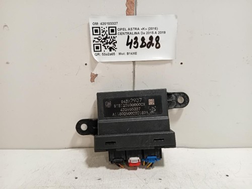 Centralina 420103327 Opel Astra K 2016