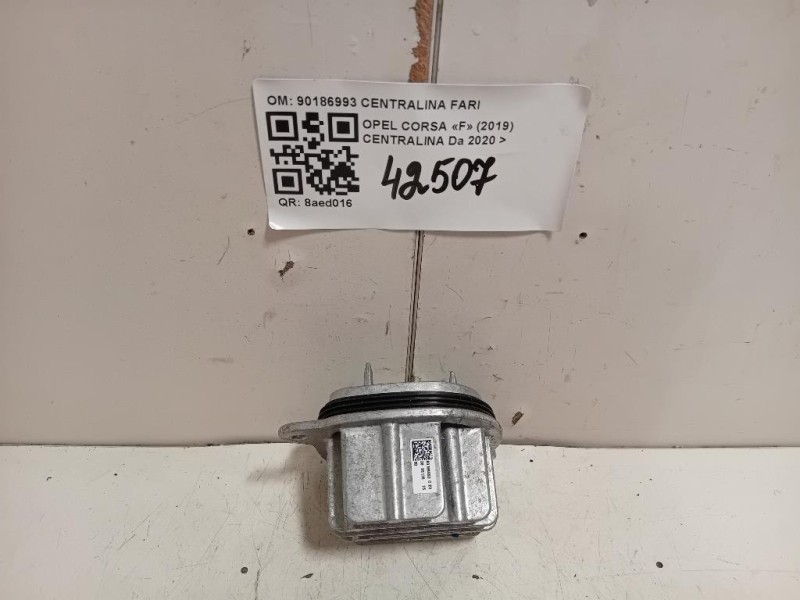 Centralina 90186993 CENTRALINA FARI Opel Corsa F 2019