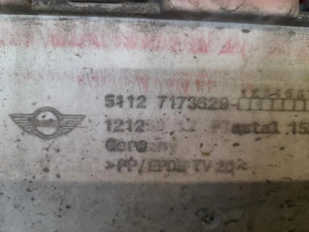 Paraurti POST 51127173629 Mini MINI Clubman R55 2008