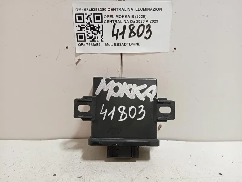 Centralina 9845393380 CENTRALINA ILLUMINAZIONE Opel Mokka B 2020
