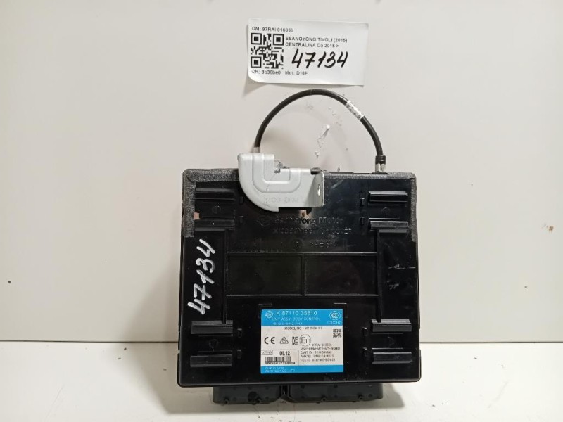 Centralina 97RAI-016068 Ssangyong Tivoli 2015