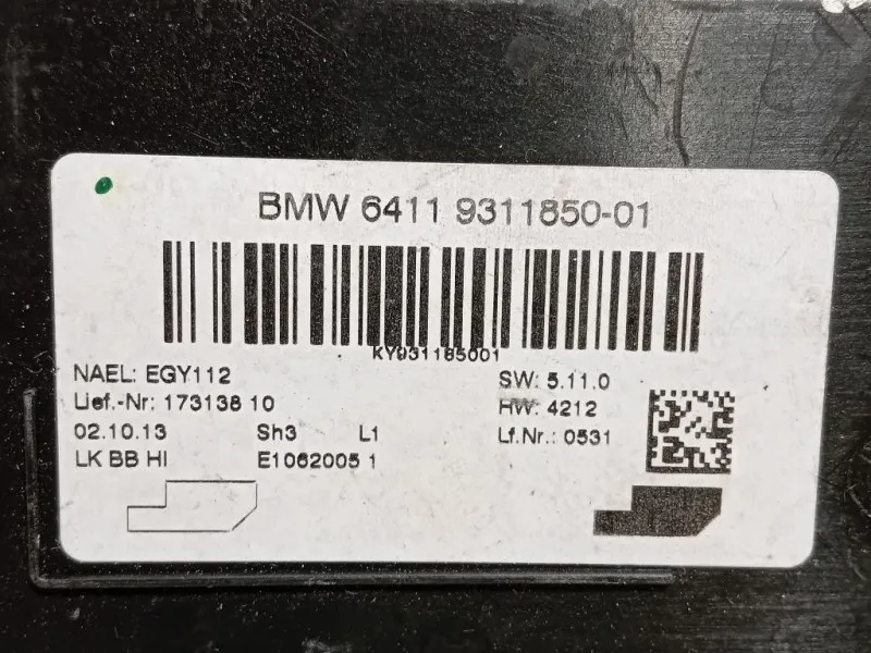 Centralina AC 64119311850-01 Bmw Serie 3 F31 Touring 2012