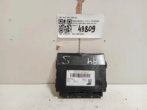 Centralina AC 64119311850-01 Bmw Serie 3 F31 Touring 2012