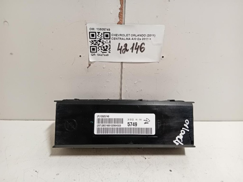 Centralina AC 13505749 Chevrolet Orlando 2011