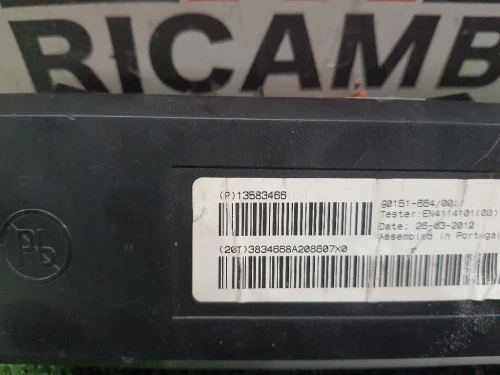 Centralina AC 13583466 Opel Astra J 2010