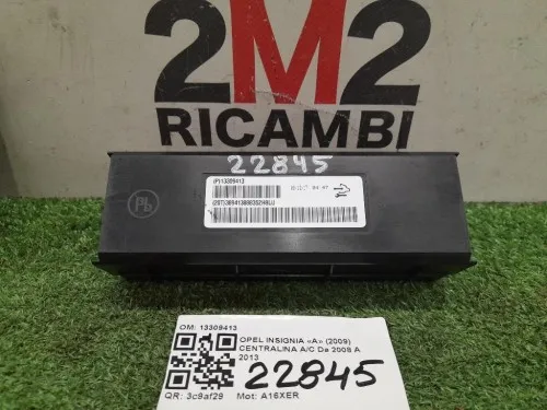 Centralina AC 13309413 Opel Insignia A 2009