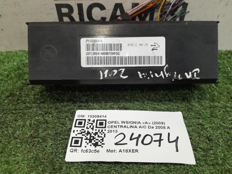 Centralina AC 13309414 Opel Insignia A 2009