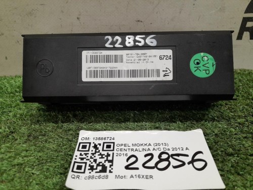 Centralina AC 13586724 Opel Mokka 2013