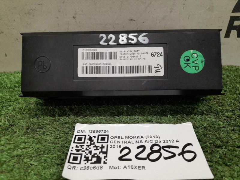 Centralina AC 13586724 Opel Mokka 2013